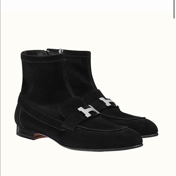 Hermes Shoes - Hermés Saint Honore Ankle Boots Size 37